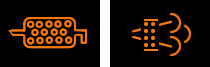 Diesel Particulate Filter Warning light